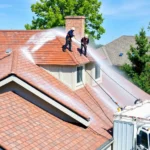 roof-pressure-washing-incline