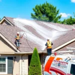 roof-pressure-washing-wall-township